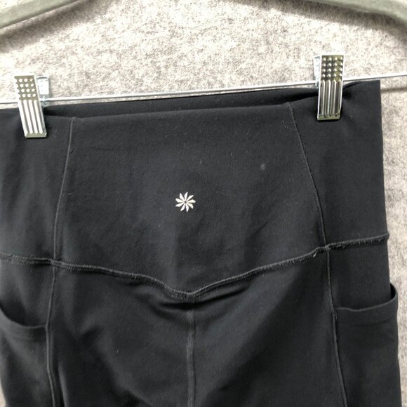 Athleta Salutation Stash 7/8 Tight Leggings Womens XS Black Yoga Active - Picture 5 of 9